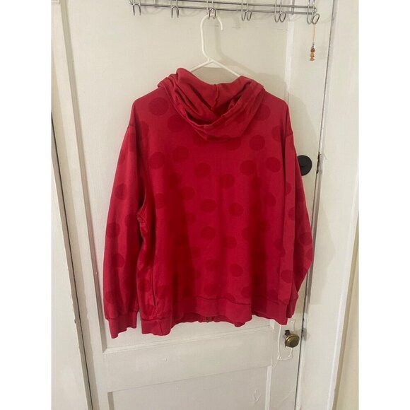 Disney Store Official Merch Red Minnie Mouse Fullo Zip Hooded Sweater - 2XL - Picture 5 of 12